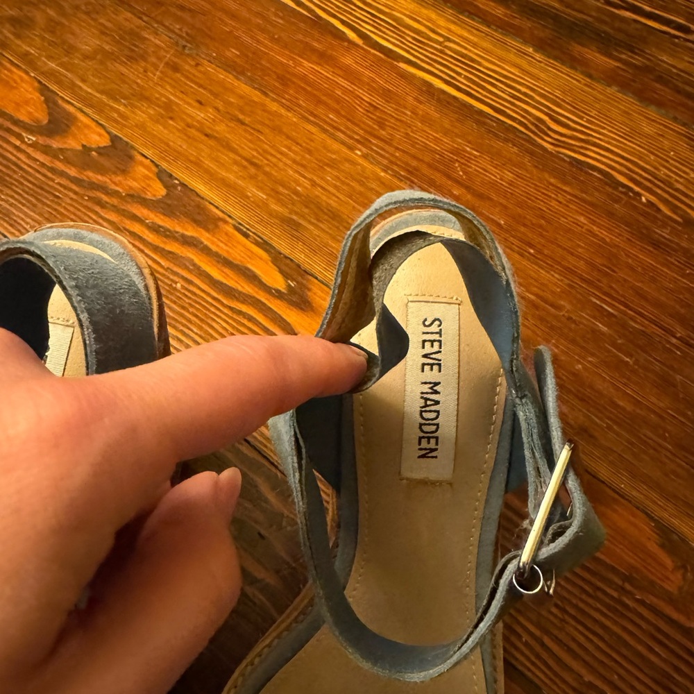 Steve Madden block heel sandals
